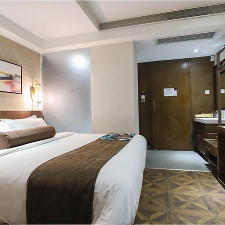 เจเจ คอฟฟี ธีม โฮเต็ล กวางเจา เอ็กซิบิชั่น เซ็นเตอร์ Hotel กวางโจว ภายนอก รูปภาพ