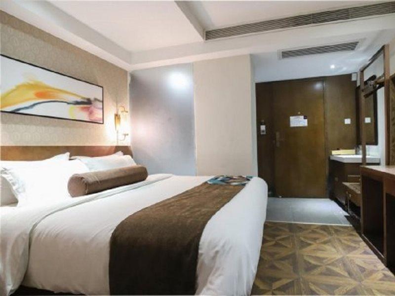 เจเจ คอฟฟี ธีม โฮเต็ล กวางเจา เอ็กซิบิชั่น เซ็นเตอร์ Hotel กวางโจว ภายนอก รูปภาพ
