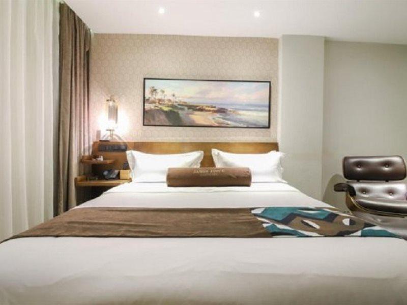 เจเจ คอฟฟี ธีม โฮเต็ล กวางเจา เอ็กซิบิชั่น เซ็นเตอร์ Hotel กวางโจว ภายนอก รูปภาพ