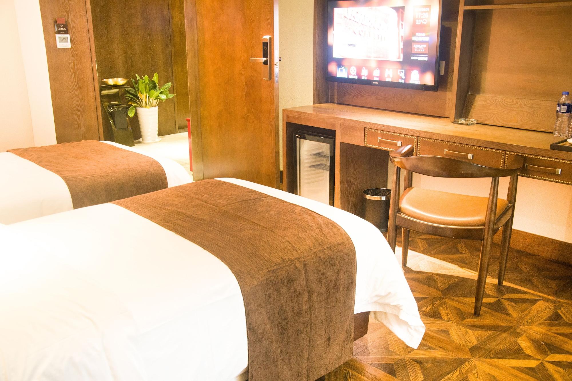 เจเจ คอฟฟี ธีม โฮเต็ล กวางเจา เอ็กซิบิชั่น เซ็นเตอร์ Hotel กวางโจว ภายนอก รูปภาพ