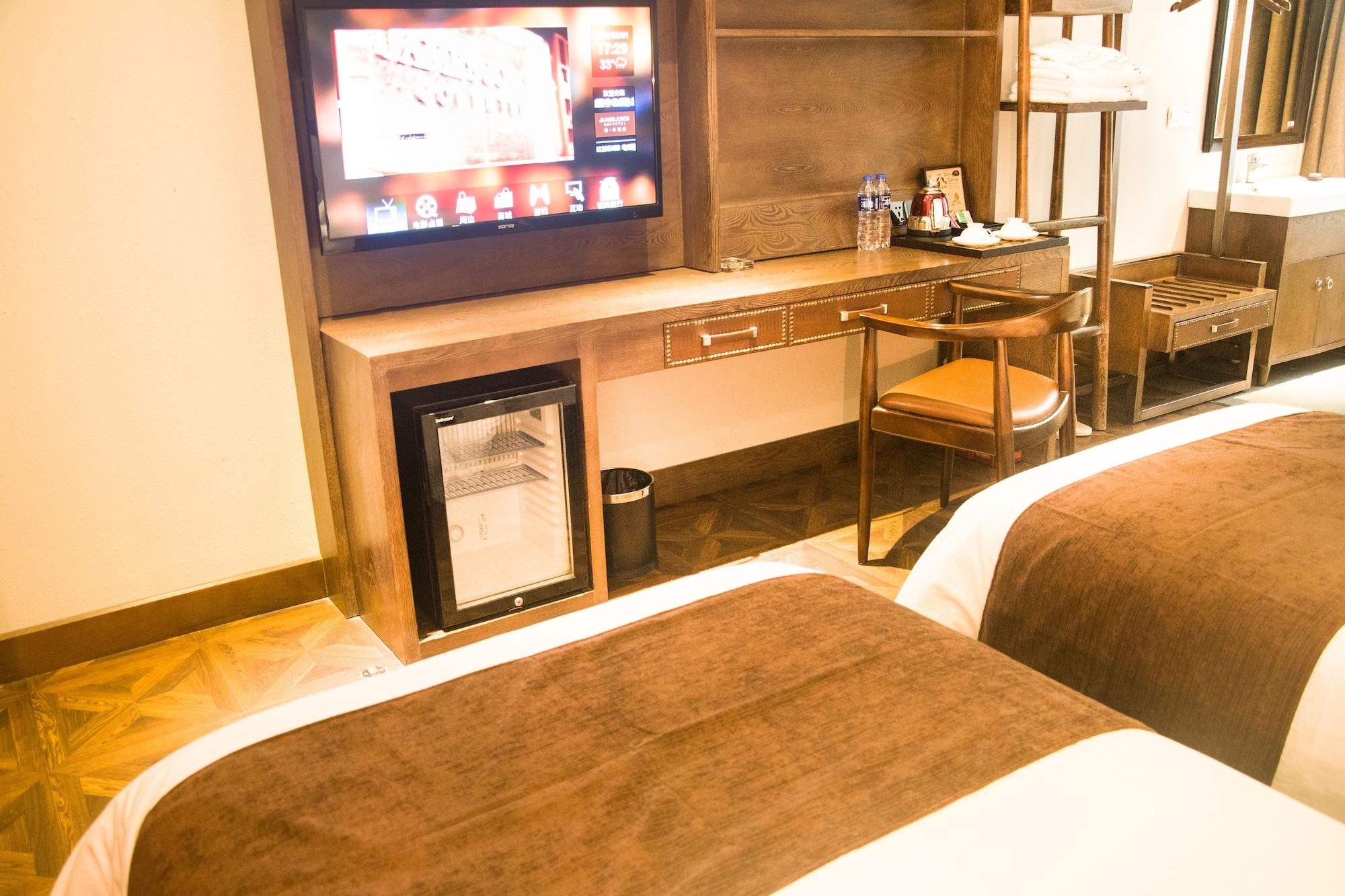 เจเจ คอฟฟี ธีม โฮเต็ล กวางเจา เอ็กซิบิชั่น เซ็นเตอร์ Hotel กวางโจว ภายนอก รูปภาพ