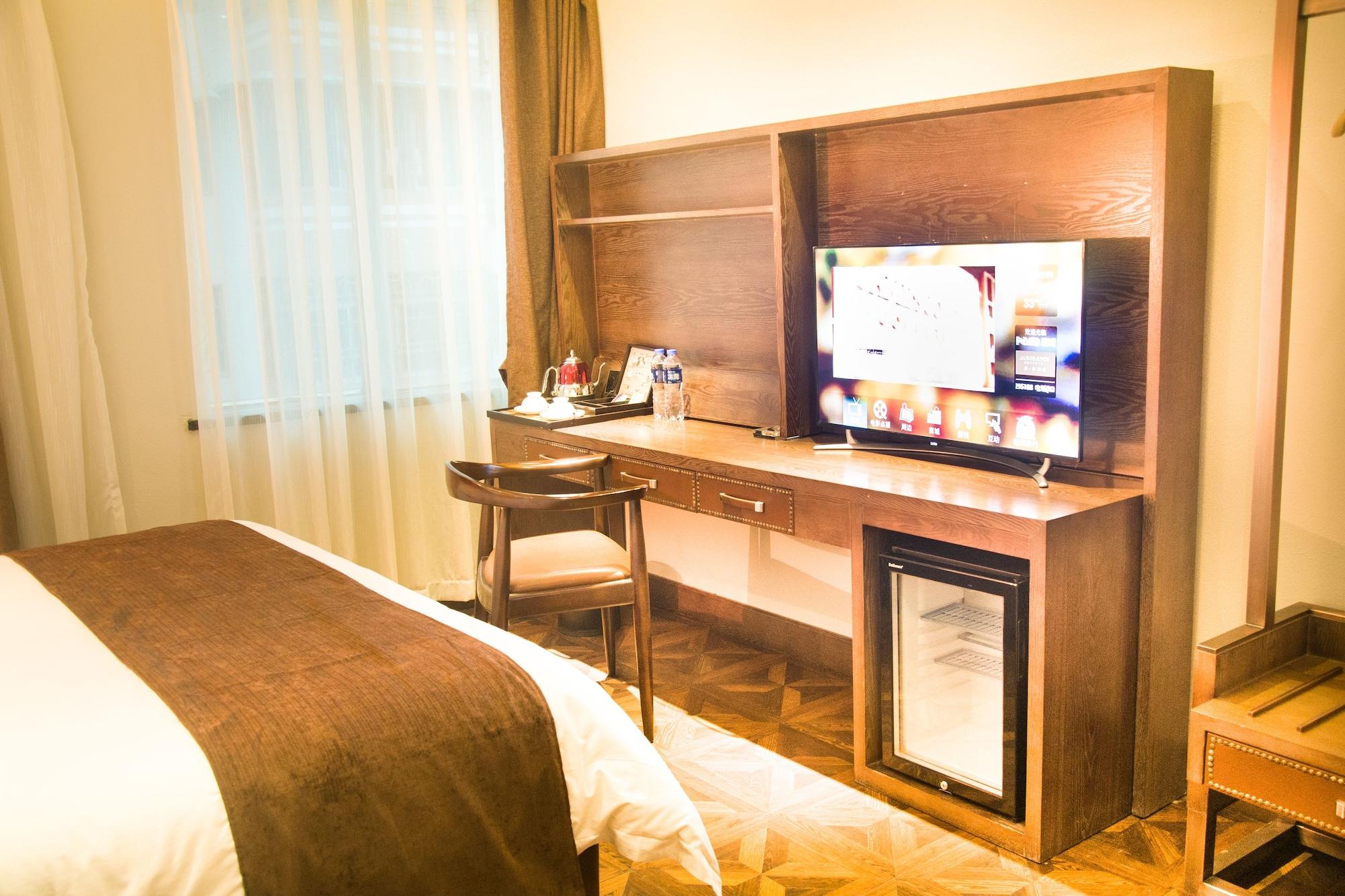 เจเจ คอฟฟี ธีม โฮเต็ล กวางเจา เอ็กซิบิชั่น เซ็นเตอร์ Hotel กวางโจว ภายนอก รูปภาพ