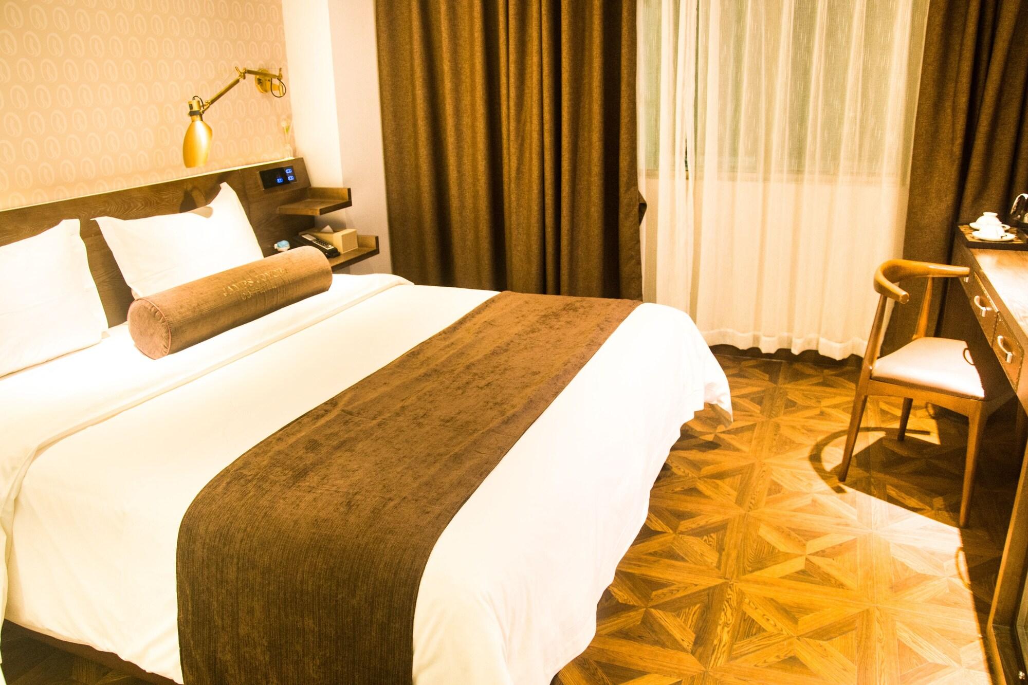 เจเจ คอฟฟี ธีม โฮเต็ล กวางเจา เอ็กซิบิชั่น เซ็นเตอร์ Hotel กวางโจว ภายนอก รูปภาพ