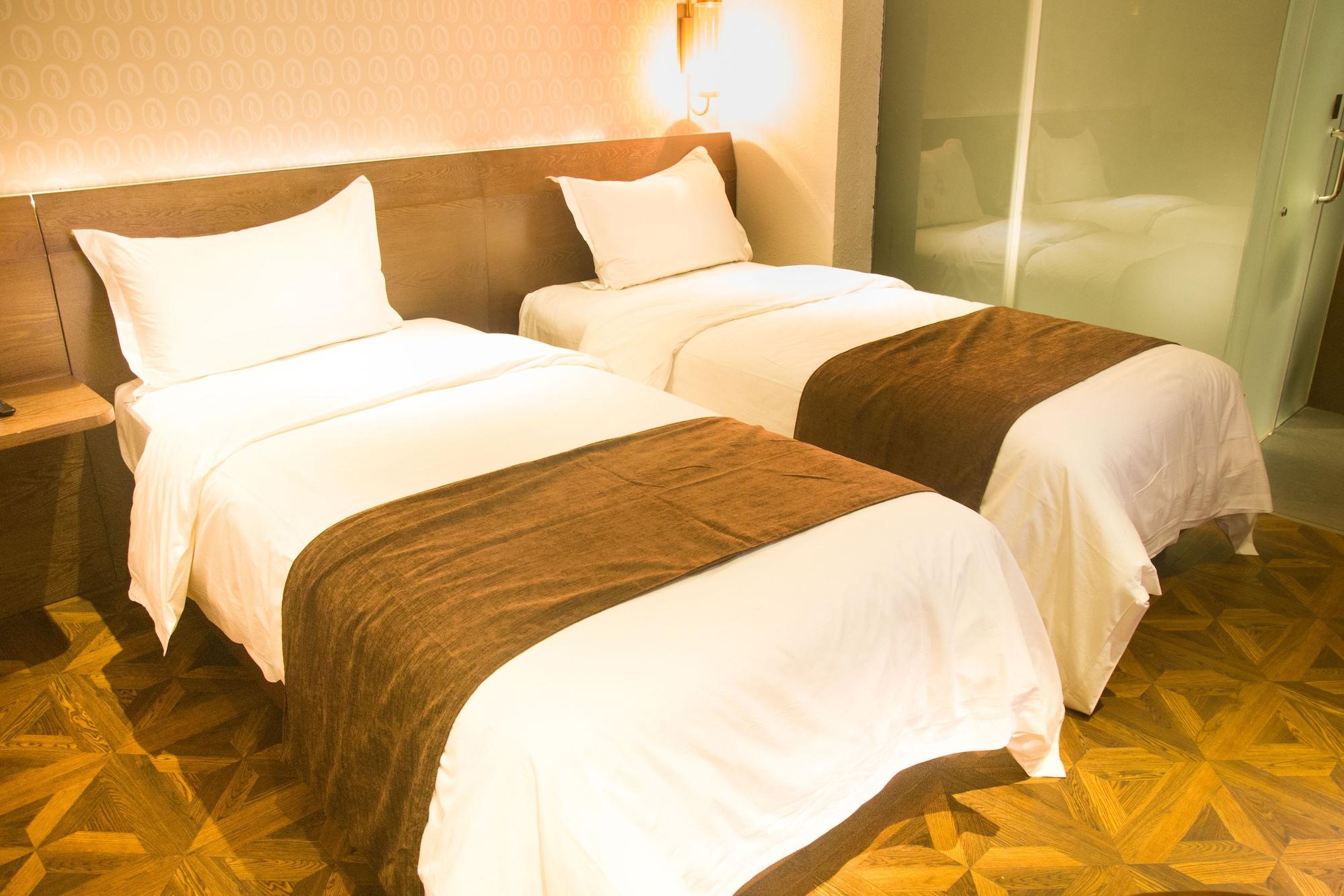 เจเจ คอฟฟี ธีม โฮเต็ล กวางเจา เอ็กซิบิชั่น เซ็นเตอร์ Hotel กวางโจว ภายนอก รูปภาพ