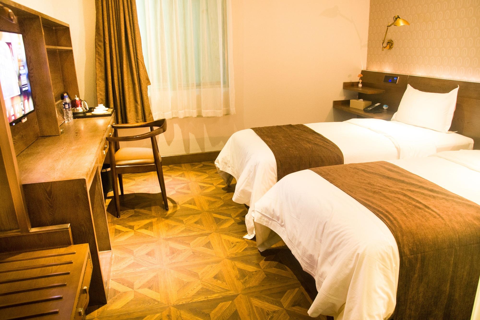เจเจ คอฟฟี ธีม โฮเต็ล กวางเจา เอ็กซิบิชั่น เซ็นเตอร์ Hotel กวางโจว ภายนอก รูปภาพ