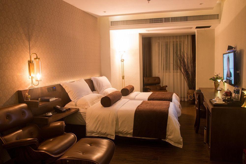 เจเจ คอฟฟี ธีม โฮเต็ล กวางเจา เอ็กซิบิชั่น เซ็นเตอร์ Hotel กวางโจว ภายนอก รูปภาพ