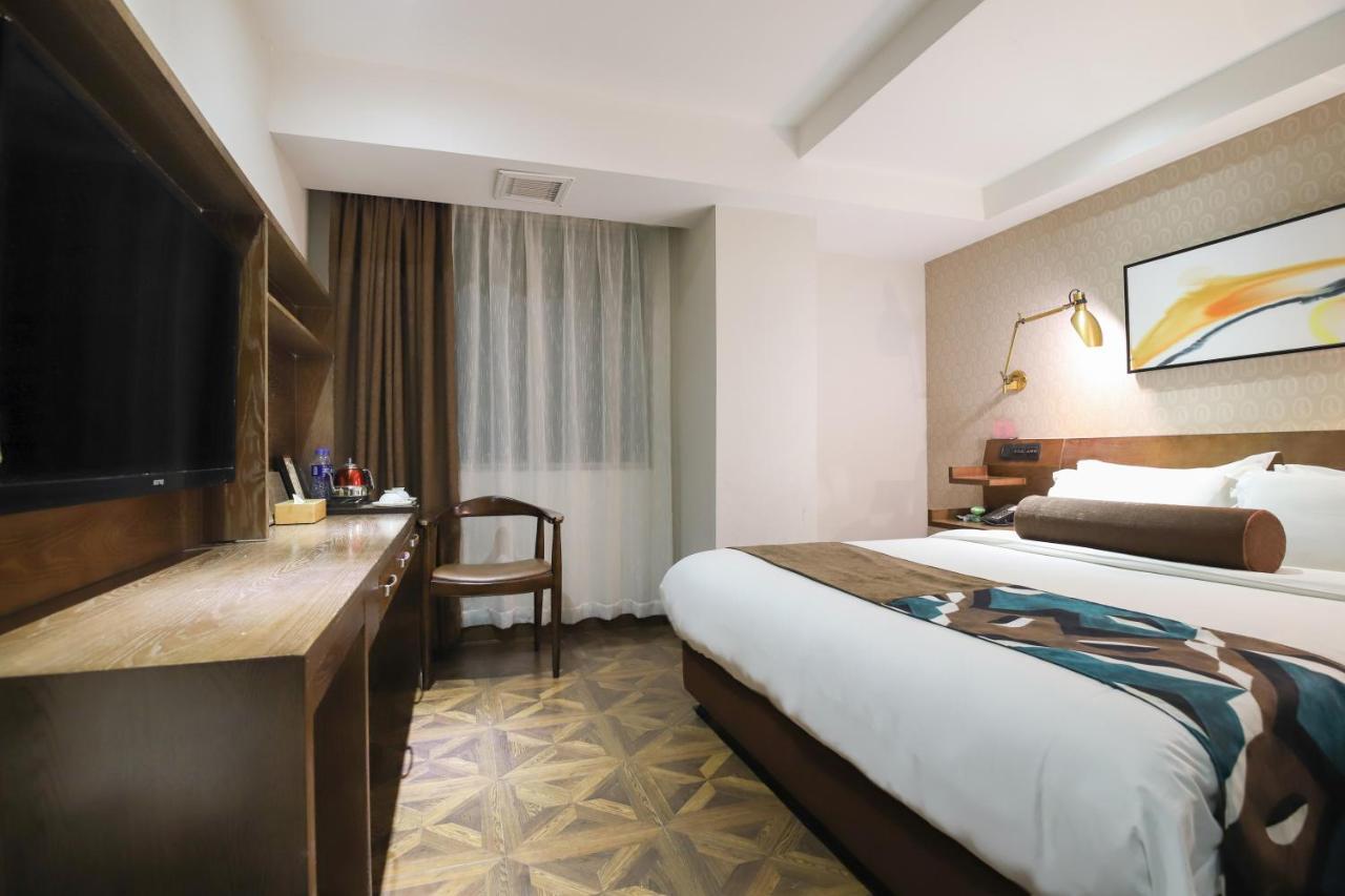 เจเจ คอฟฟี ธีม โฮเต็ล กวางเจา เอ็กซิบิชั่น เซ็นเตอร์ Hotel กวางโจว ภายนอก รูปภาพ