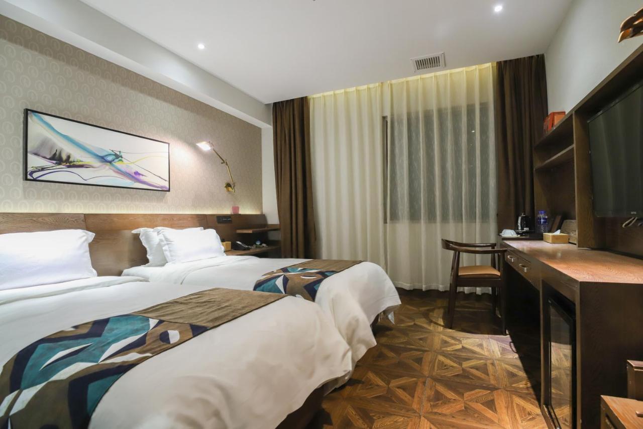 เจเจ คอฟฟี ธีม โฮเต็ล กวางเจา เอ็กซิบิชั่น เซ็นเตอร์ Hotel กวางโจว ภายนอก รูปภาพ